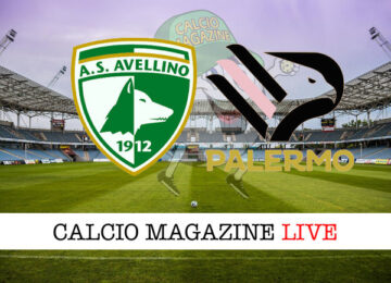 Avellino Palermo cronaca diretta live risultato in tempo reale