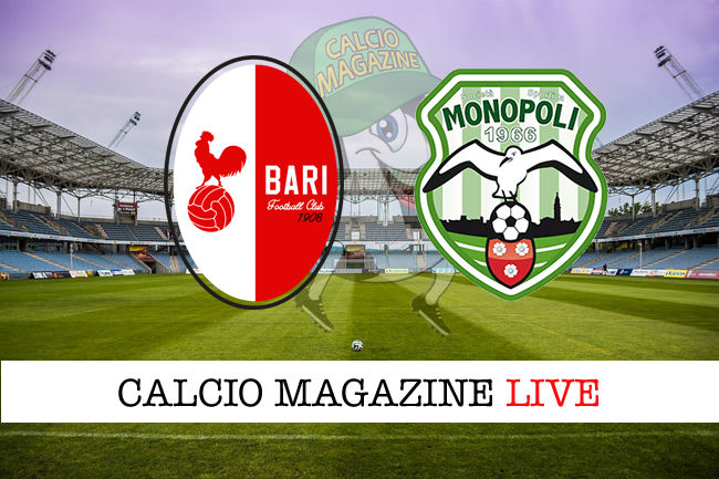 Bari Monopoli cronaca diretta live risultato in tempo reale