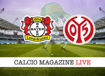 Bayer Leverkusen Mainz 05 cronaca diretta live risultato in tempo reale
