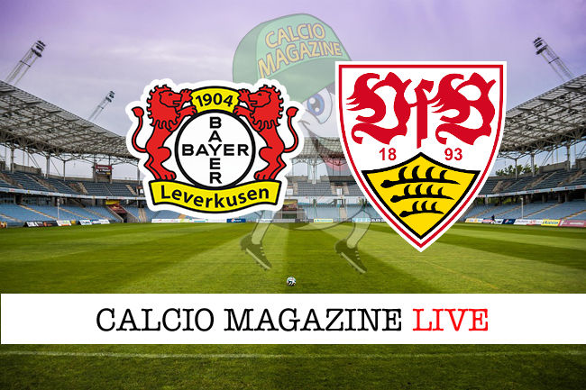 Bayer Leverkusen Stoccarda cronaca diretta live risultato in tempo reale