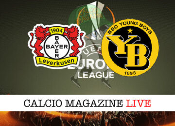 Bayer Leverkusen Young Boys cronaca diretta live risultato in tempo reale