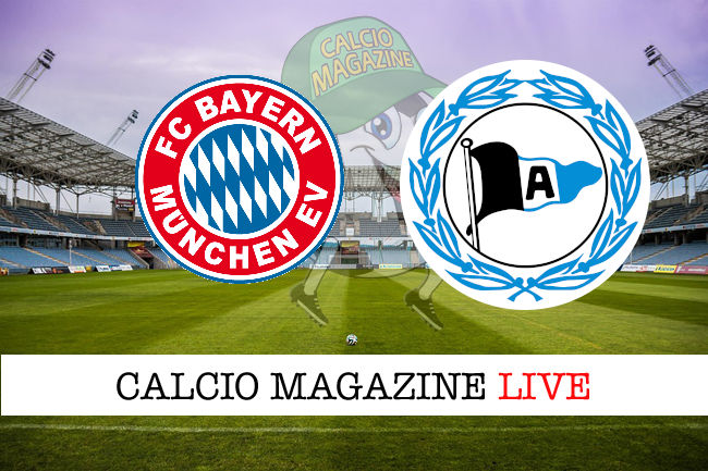 Bayern Monaco Arminia Bielefeld cronaca diretta live risultato in tempo reale