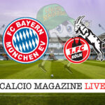 Bayern Monaco Colonia cronaca diretta live risultato in tempo reale