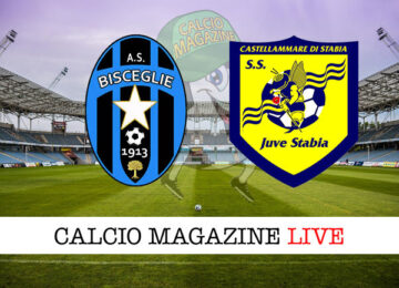 Bisceglie Juve Stabia cronaca diretta live risultato in tempo reale