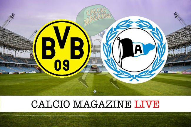Borussia Dormund Arminia Bielefeld cronaca diretta live risultato in tempo reale