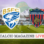 Brescia Cosenza cronaca diretta live risultato in tempo reale