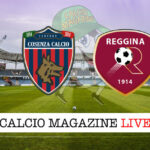 Cosenza Reggina cronaca diretta live risultato in tempo reale