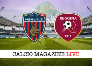 Cosenza Reggina cronaca diretta live risultato in tempo reale