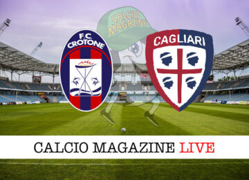 Crotone Cagliari cronaca diretta live risultato in tempo reale