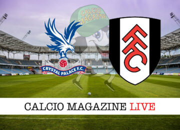 Crystal Palace Fulham cronaca diretta live risultato in tempo reale