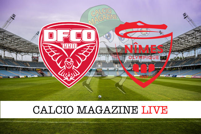 Dijon Nimes Olympique cronaca diretta live risultato in tempo reale