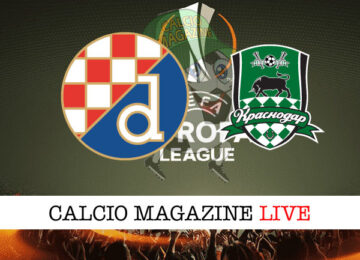 Dinamo Zagabria Krasnodar cronaca diretta live risultato in tempo reale
