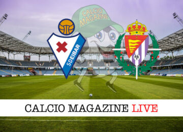 Eibar Valladolid cronaca diretta live risultato in tempo reale