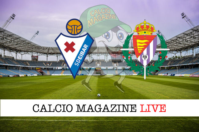 Eibar Valladolid cronaca diretta live risultato in tempo reale