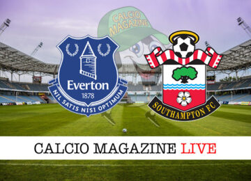 Everton Southampton cronaca diretta live risultato in tempo reale