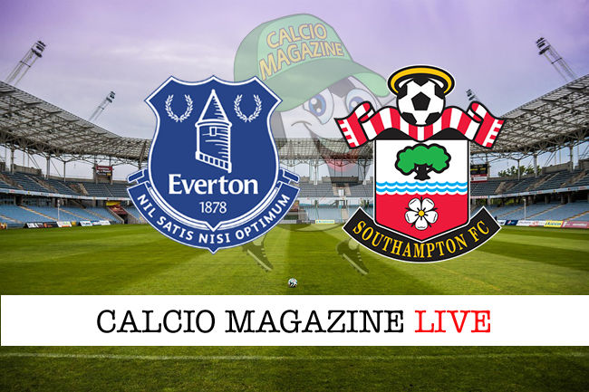 Everton Southampton cronaca diretta live risultato in tempo reale