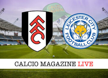 Fulham Leicester cronaca diretta live risultato in tempo reale