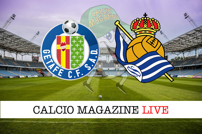 Getafe Real Sociedad cronaca diretta live risultato in tempo reale