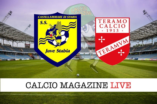 Juve Stabia Teramo cronaca diretta live risultato in tempo reale