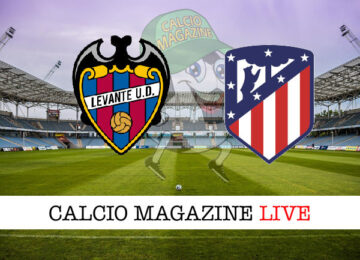 Levante Atletico Madrid cronaca diretta live risultato in tempo reale