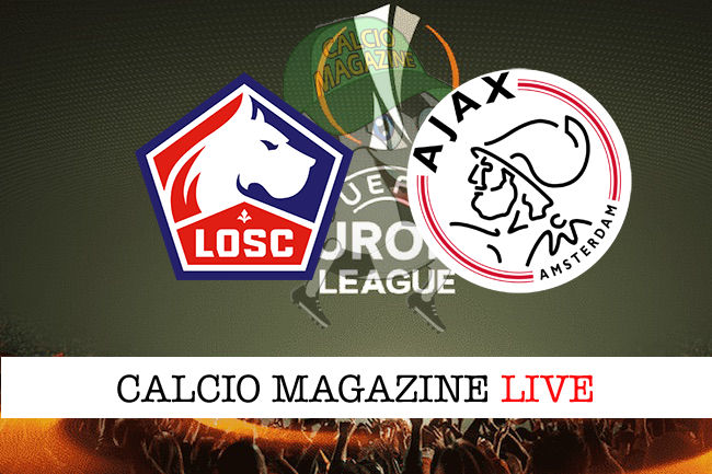 Lille Ajax cronaca diretta live risultato in tempo reale
