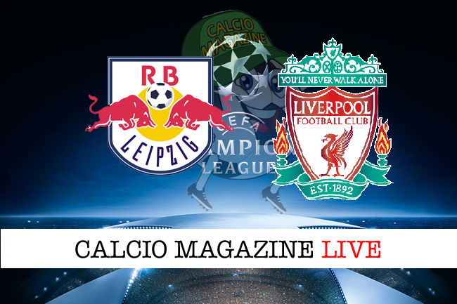 Lipsia Liverpool cronaca diretta live risultato in tempo reale