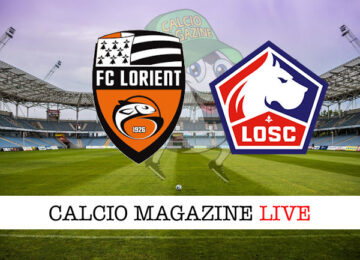 Lorient Lille cronaca diretta live risultato in tempo reale