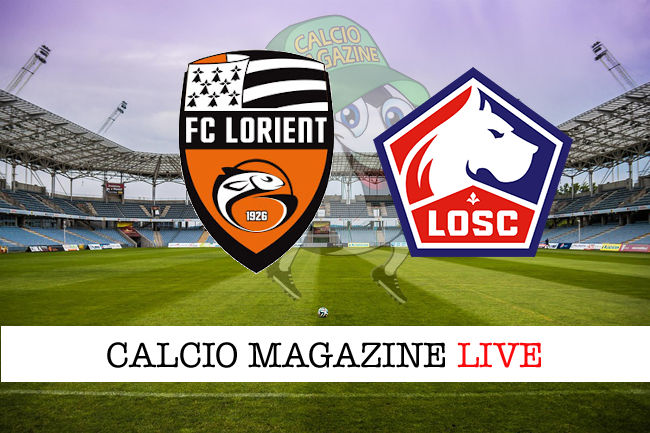 Lorient Lille cronaca diretta live risultato in tempo reale