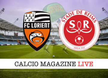 Lorient Reims cronaca diretta live risultato in tempo reale