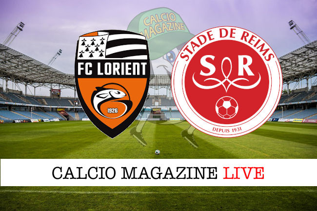 Lorient Reims cronaca diretta live risultato in tempo reale