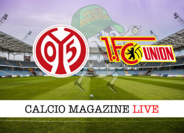 Mainz 05 Union Berlino cronaca diretta live risultato in tempo reale