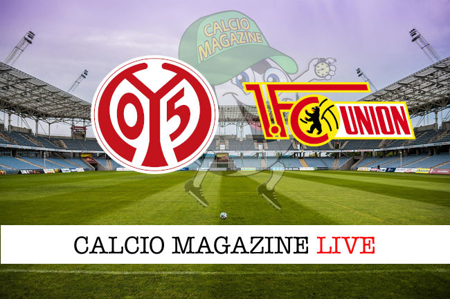 Mainz 05 Union Berlino cronaca diretta live risultato in tempo reale