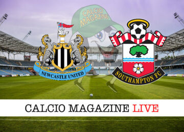 Newcastle Southampton cronaca diretta live risultato in tempo reale