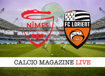 Nimes Lorient cronaca diretta live risultato in tempo reale