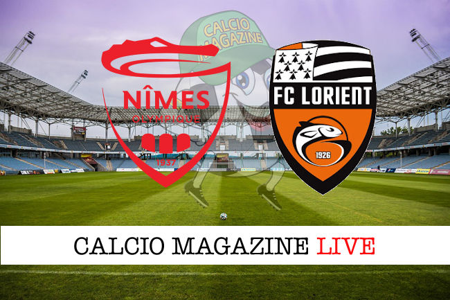Nimes Lorient cronaca diretta live risultato in tempo reale