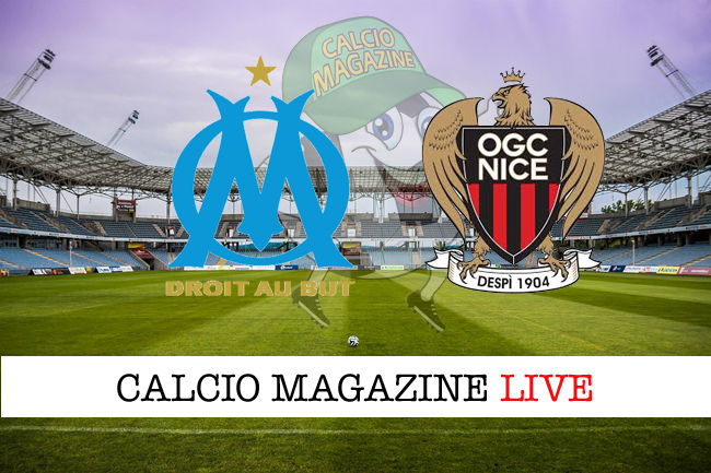 Olympique Marsiglia Nizza cronaca diretta live risultato in tempo reale