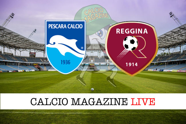 Pescara Reggina cronaca diretta live risultato in tempo reale