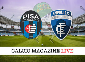 Pisa Empoli cronaca diretta live risultato in tempo reale