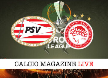 PSV Olympiakos cronaca diretta live risultato in tempo reale