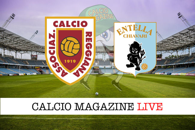 Reggiana Virtus Entella cronaca diretta live risultato in tempo reale