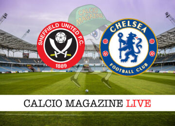 Sheffield United Chelsea cronaca diretta live risultato in tempo reale