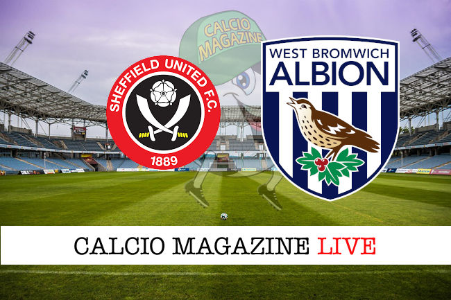 Sheffield United West Bromwich cronaca diretta live risultato in tempo reale