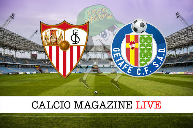 Siviglia Getafe cronaca diretta live risultato in tempo reale