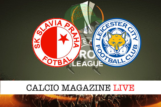 Slavia Praga Leicester City cronaca diretta live risultato in tempo reale