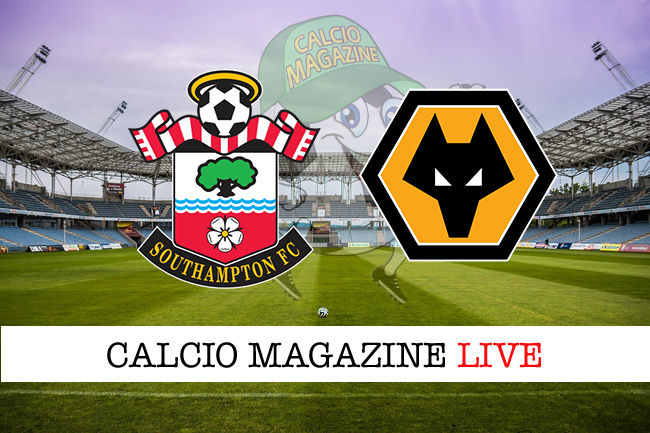 Southampton Wolverhampton cronaca diretta live risultato in tempo reale