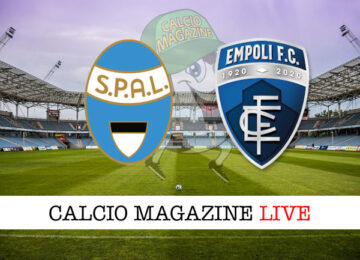 SPAL Empoli cronaca diretta live risultato in tempo reale