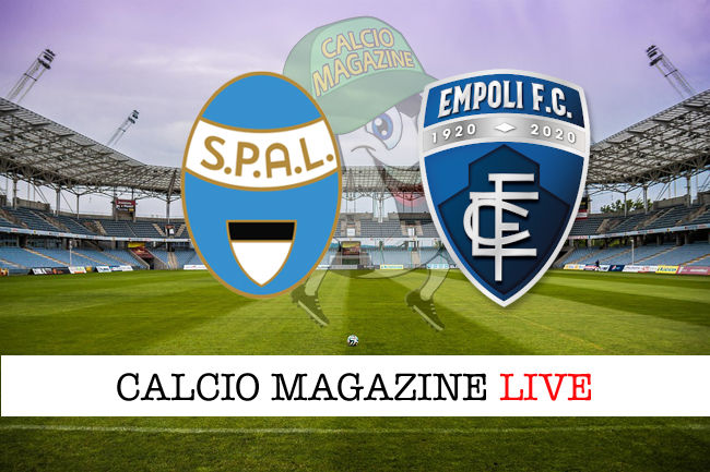 SPAL Empoli cronaca diretta live risultato in tempo reale