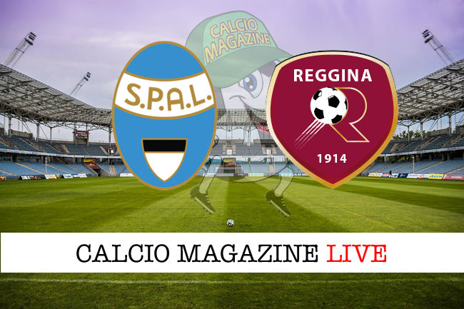 SPAL Reggina cronaca diretta live risultato in tempo reale