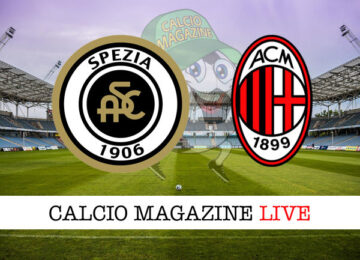 Spezia Milan cronaca diretta live risultato in tempo reale