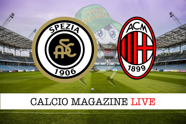 Spezia Milan cronaca diretta live risultato in tempo reale